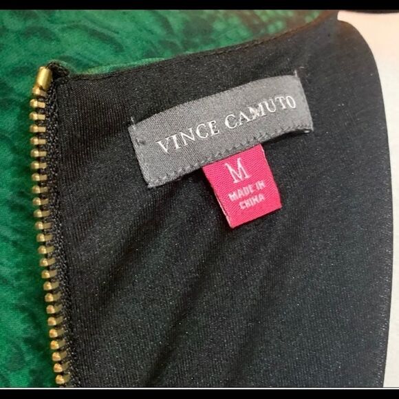 𝅺Vince Camuto Sleeveless Top New Green Sz M - Picture 9 of 10